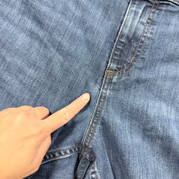 Duluth Trading Co Women's DuluthFlex Daily Denim Bootcut Jeans Mid Rise 16X33 - Picture 15 of 16